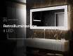 Decorativi specchio da parete retroilluminato - Marble Uplift #6