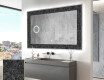 Decorativi specchio da parete retroilluminato - Dark Elegance