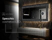 Decorativi specchio da parete retroilluminato - Dark Elegance #9