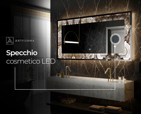 Decorativi specchio da parete retroilluminato - Desert Wonders #8