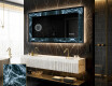 Decorativi specchio da parete retroilluminato - Oceanic Madness