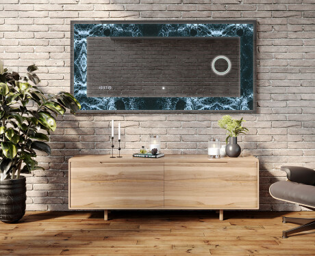 Decorativi specchio da parete retroilluminato - Oceanic Madness #5
