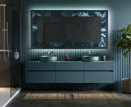 Decorativi specchio da parete retroilluminato - Oceanic Madness #5