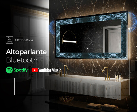 Decorativi specchio da parete retroilluminato - Oceanic Madness #6