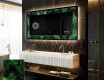 Decorativi specchio da parete retroilluminato - Malachite Magic