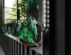 Decorativi specchio da parete retroilluminato - Malachite Magic #3