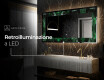 Decorativi specchio da parete retroilluminato - Malachite Magic #6