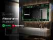 Decorativi specchio da parete retroilluminato - Malachite Magic #7