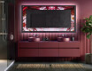 Decorativi specchio da parete retroilluminato - Ruby Rhythms #5