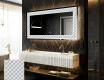 Decorativi specchio da parete retroilluminato - Inspiring Lines