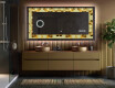 Decorativi specchio da parete retroilluminato - Glow Geometry #5