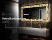 Decorativi specchio da parete retroilluminato - Glow Geometry #7