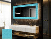 Decorativi specchio da parete retroilluminato - Divergent Lines