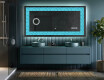 Decorativi specchio da parete retroilluminato - Divergent Lines #5