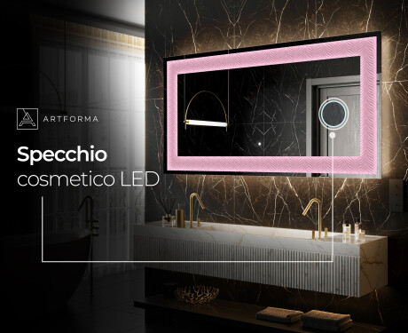 Decorativi specchio da parete retroilluminato - Experimental Compositions #6