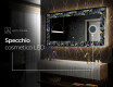 Decorativi specchio da parete retroilluminato - Vintage Leaves #9
