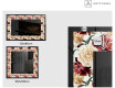 Decorativi specchio da parete retroilluminato - Flowers Full Of Colors #3