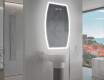 Specchio da bagno LED di forma irregolare M222 #9