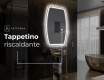 Specchio da bagno LED di forma irregolare M223 #8
