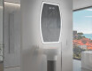 Specchio da bagno LED di forma irregolare M223 #9