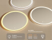 Specchio rotondo con luce LED per bagno 80cm con Dual color, Interruttore tattile #3