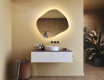 Specchio da bagno con illuminazione, 84×74 cm, bicolore, interruttore touch, tappetino riscaldante #9