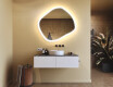 Specchio da bagno con illuminazione, 104×94 cm, bicolore, interruttore touch, tappetino riscaldante #9