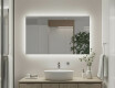 Specchio da bagno illuminato 60x80/80x60 cm con luce neutra 4500K