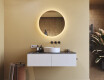 Specchio da bagno rotondo illuminato 60 cm con luce neutra 4500K #7