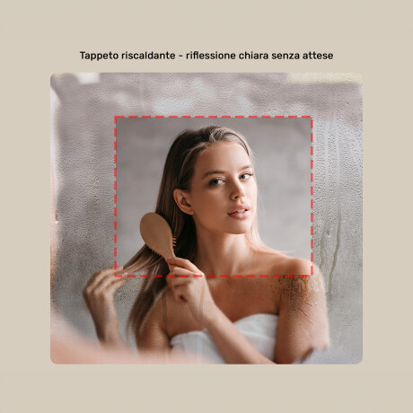 Specchio ovale con retroilluminazione LED con cornice in alluminio nero #6