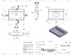 Lavabo VARNA 600 MATT