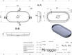 Lavabo MARTA 900 MATT