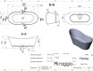 Vasca da bagno FLORIDA MIRASOFT
