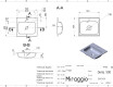 Lavabo DELLA 500 MIRASOFT