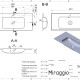 Lavabo DELLA 1000 MIRASOFT #1