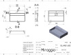 Lavabo ISLAND 600 MIRASOFT