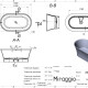 Vasca da bagno HELGA MIRASOFT #1