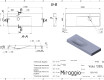 Lavabo VIOLA 1200 L MIRASOFT