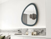 Specchio irregolare con cornice in MDF L302