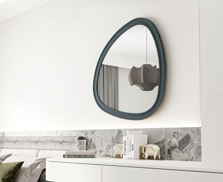 Specchio irregolare con cornice in MDF L302