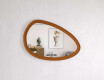 Specchio asimmetrico con cornice decorativa in MDF L304 #2