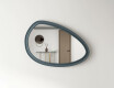 Specchio asimmetrico con cornice decorativa in MDF L304 #7