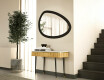 Specchio asimmetrico con cornice decorativa in MDF L304 #8