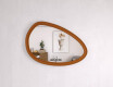 Specchio asimmetrico con cornice decorativa in MDF L304 #10