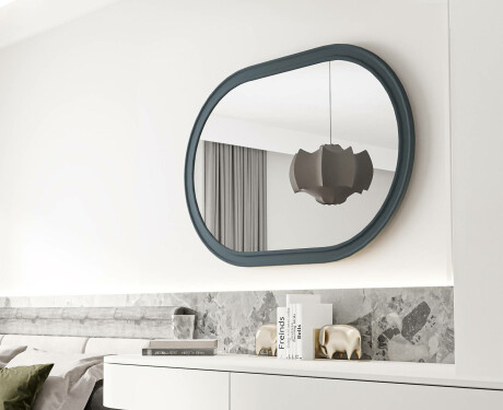 Specchio da bagno con cornice in MDF L301