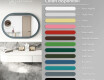 Specchio da bagno con cornice in MDF L301 #3