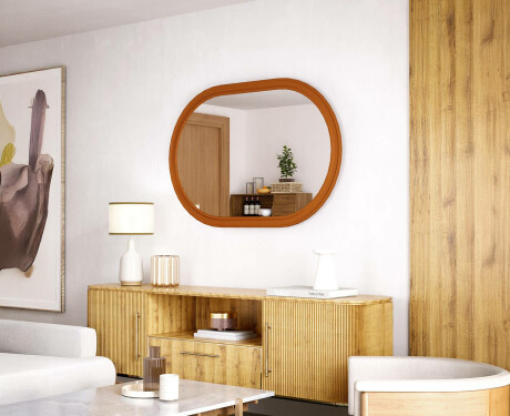 Specchio da bagno con cornice in MDF L301 #6