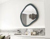 Specchio da bagno su misura con cornice in MDF L303