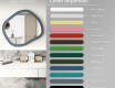 Specchio da bagno su misura con cornice in MDF L303 #3