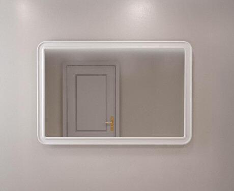 Specchio arrotondato con cornice in MDF L299 #5
